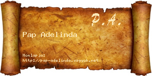 Pap Adelinda névjegykártya