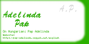 adelinda pap business card
